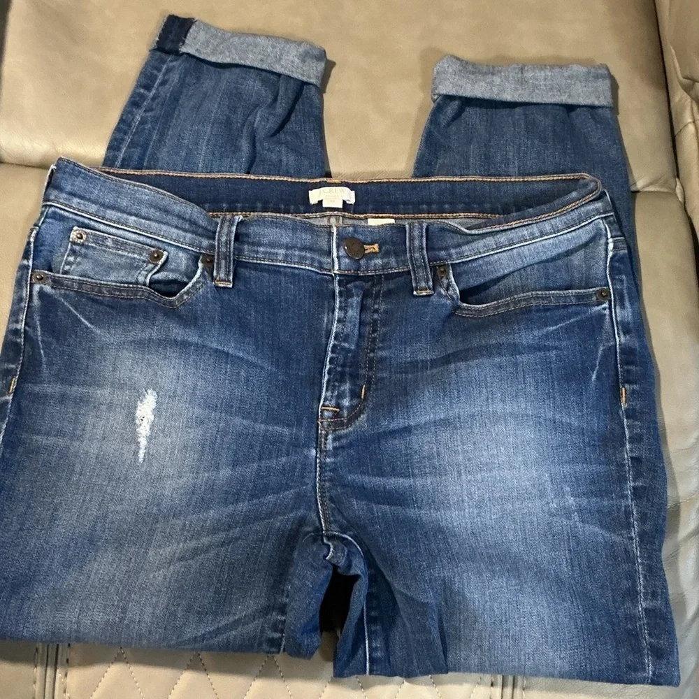 J. Crew Blue Ankle & Cropped Jeans